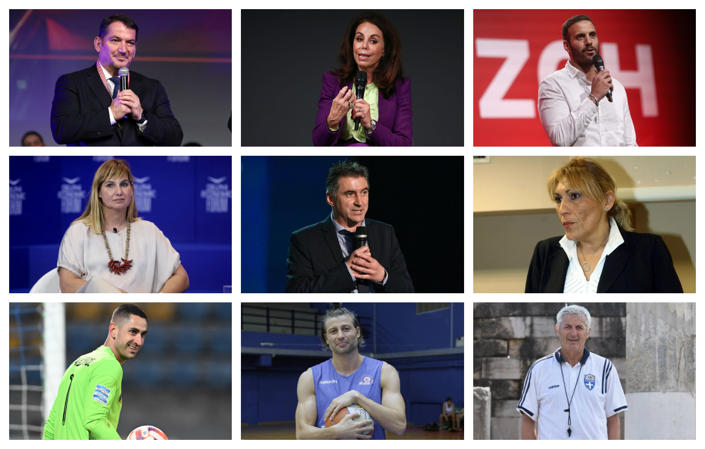 Ευρωεκλογές 2024: Οι 9 αθλητές που ζητούν την ψήφο των πολιτών στις 9 Ιουνίου